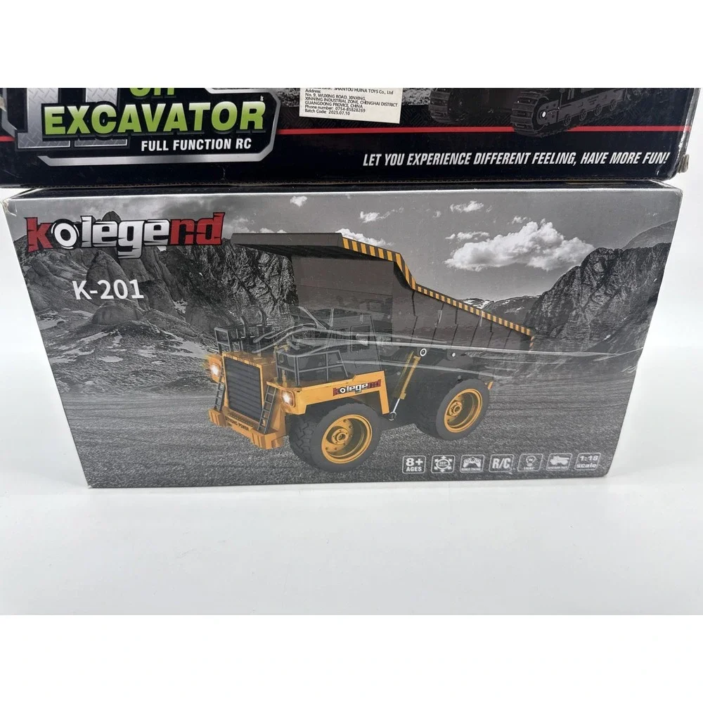 Kolegend RC Construction Vehicle Remote Control Full Function Items Multi color